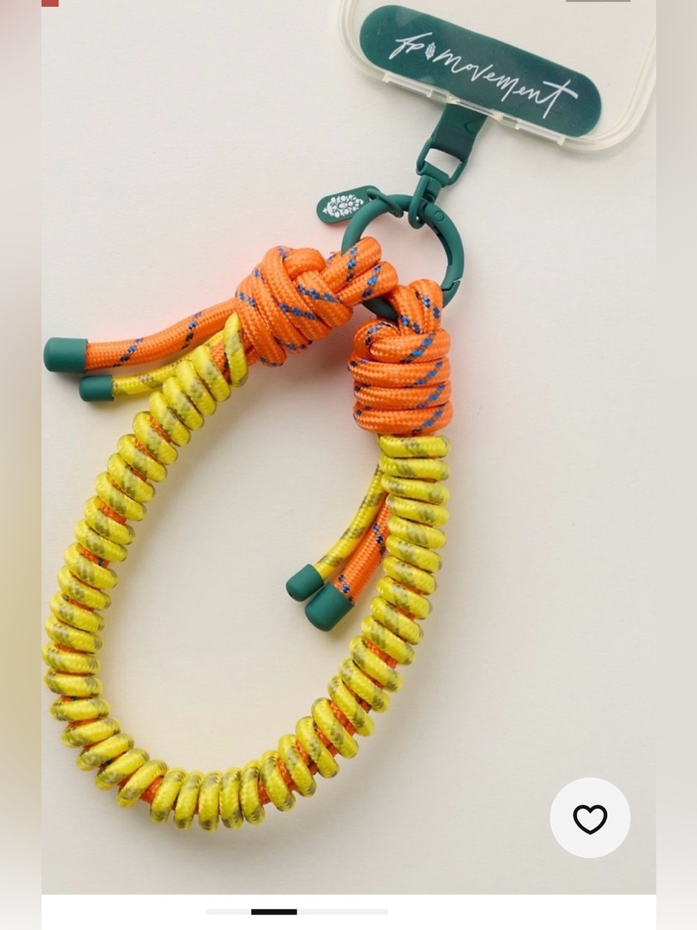 FP Movement Wrapped Cord Phone Wristlet. NWT.